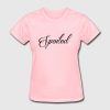 Spoiled pink T-shirt
