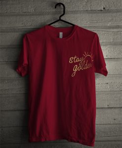 Stay golden pocket T-shirt