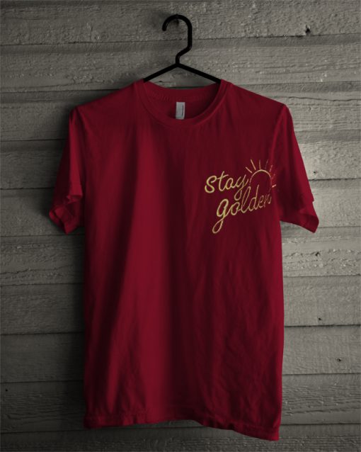 Stay golden pocket T-shirt