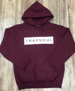Trapsoul maroon hoodie