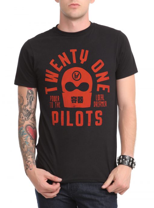 Twenty One Pilots power the local dreamer Unisex T-shirt