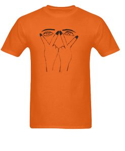 Two Eyes Hand T-shirt