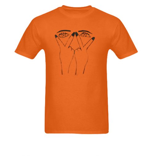 Two Eyes Hand T-shirt