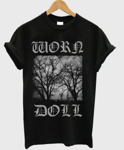 Worn doll T-shirt