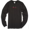 charries long sleeve black unisex T-shirt