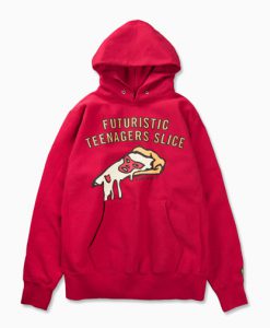 futuristic teenager slice hoodie
