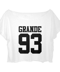 grande 93 croptop back T-shirt