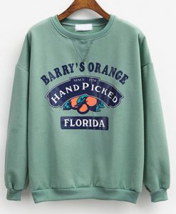 green florida orange sweatshirt