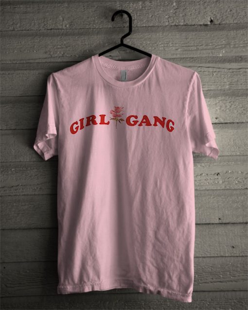 Girl gang flower T-shirt