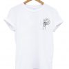 Headskull smoking pocket T-shirt