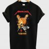 Metallica Tour 1986 T-shirt