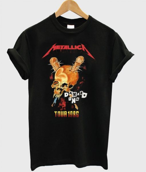 Metallica Tour 1986 T-shirt