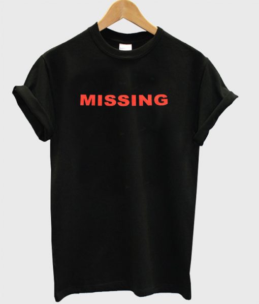 Missing T-shirt