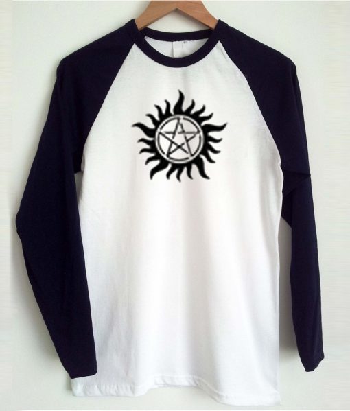 Star sun Raglan T-shirt