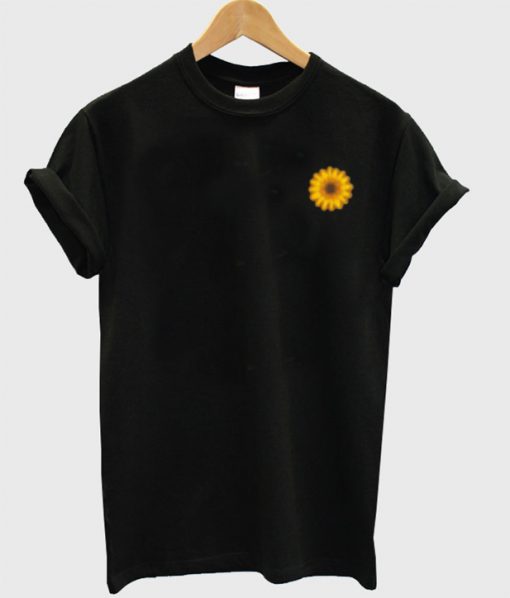 Sun flower Pocket T-shirt