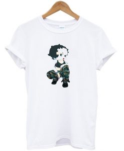 Betty Boop Soldier T-shirt