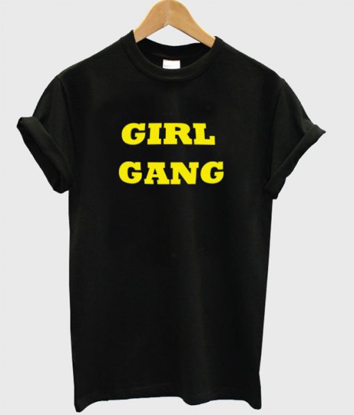 Girl Gang Black T-shirt