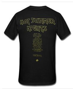 Hot Summer Night BACK T-shirt