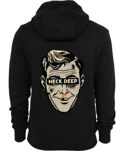 Neck deep back hoodie