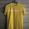 Tuesday yellow T-shirtTuesday yellow T-shirt