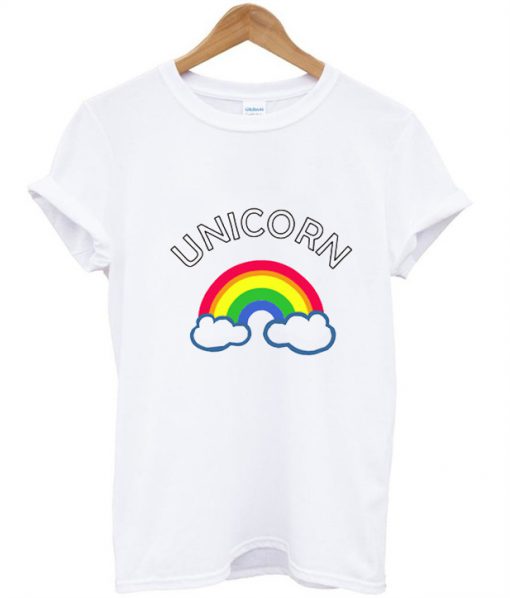 Unicorn rainbow T-shirt