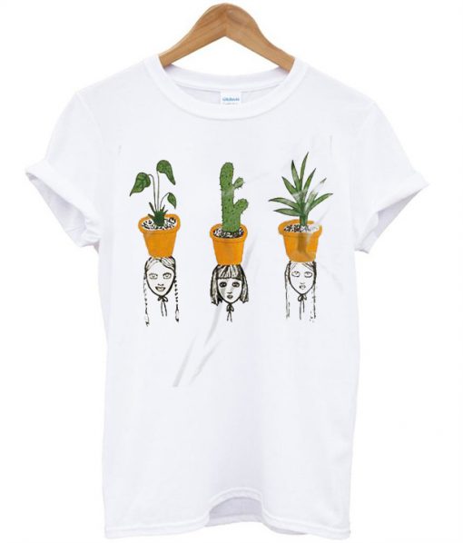 Woman plants T-shirt