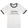 feminism definition ringer T-shirt