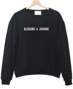 Blogging jogging Sweatshirt