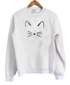 Face cat Sweatshirt