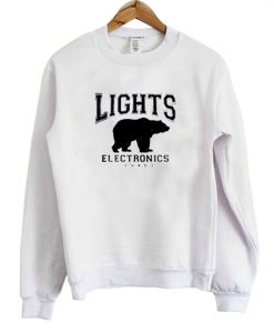 Lights bear electronics swetashirt