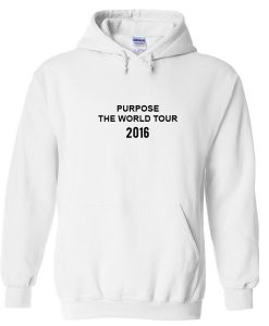 Purpose the world tour 2016 Hoodie