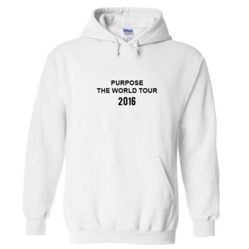 Purpose the world tour 2016 Hoodie