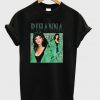 Rihanna goes greemn T-shirt