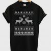 Two santa deer T-shirt