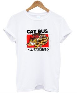 cat bus totorro T-shirt