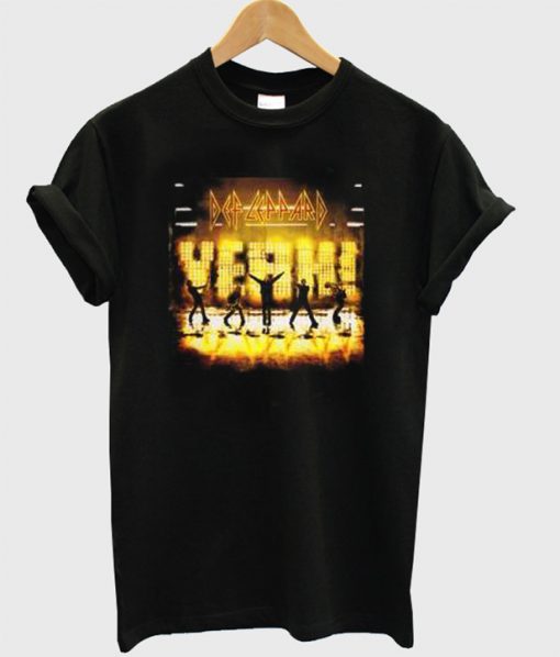 Def Leppard Yeah Album Cover T-Shirt