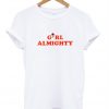 Girl almight T-shirt