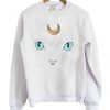 Luna Cute Sailormoon White Sweatshirt