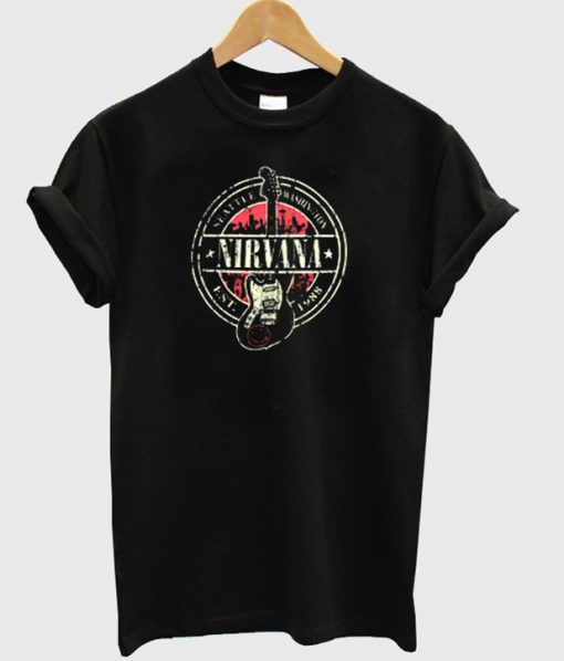 Nirvana logo 1988 T-shirt