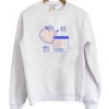 Peach digital Sweatshirt