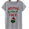 Resting grinch face T-shirt