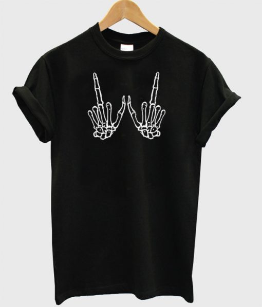 Skeleton Two Hands T-Shirt