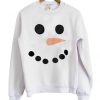 Snowman face Sweatshirt
