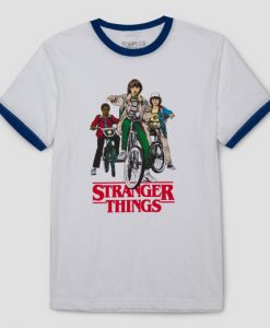 Stranger Things Group Shot Ringer T-shirt