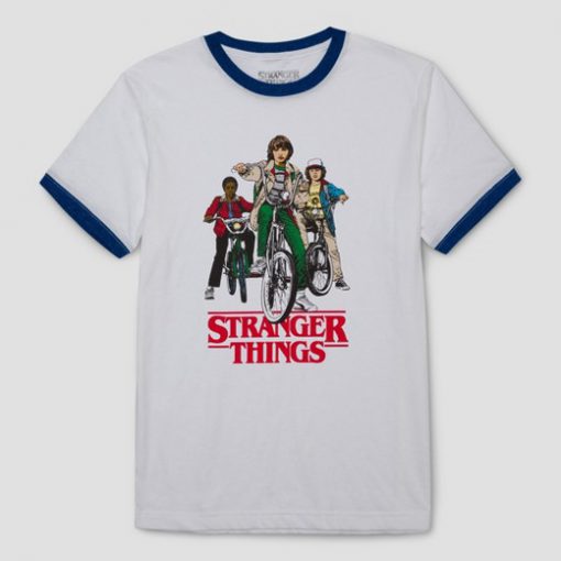 Stranger Things Group Shot Ringer T-shirt