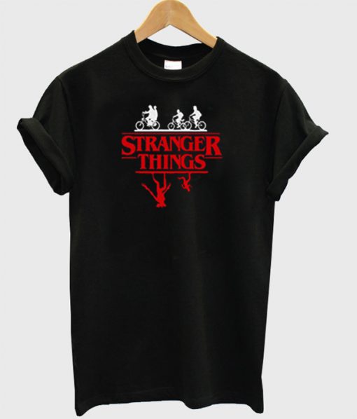 Stranger thngs Bike T-shirt