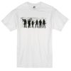 The Walking Dead The Usual Dead Police T-Shirt