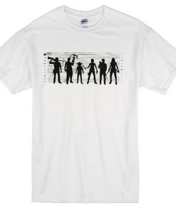 The Walking Dead The Usual Dead Police T-Shirt