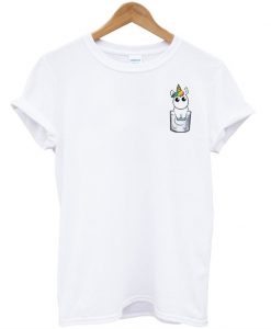 Unicorn pocket T-shirt