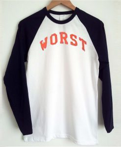 WORST Raglan T-shirt